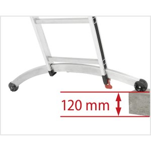Echelle transformable 3plans inclinable