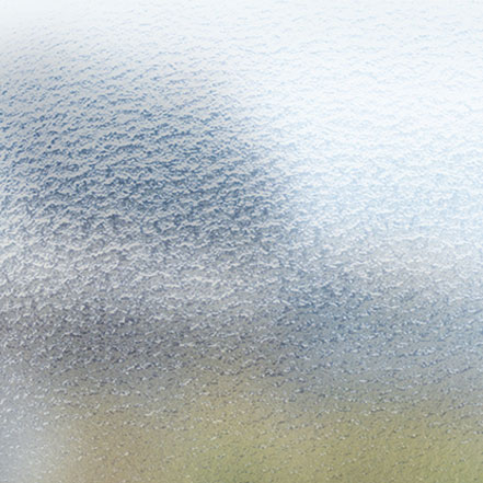 Remplissage en verre granité (translucide)